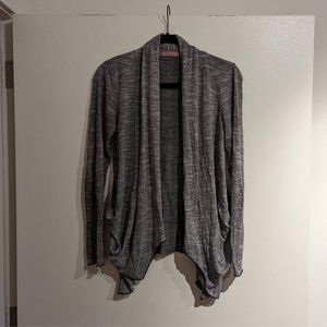 Grey Flowy Cardigan